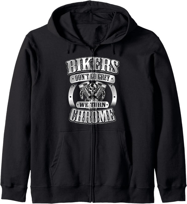 Biker Motorcycle Birthday Rider Retirement Dad Papa Uncle Kapuzenjacke