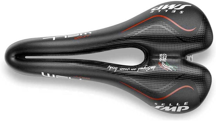 Selle SMP Junior Well Fahrrad-Sattel // Unisex Schwarz Einheitsgrösse, Schwarz Einheitsgrösse