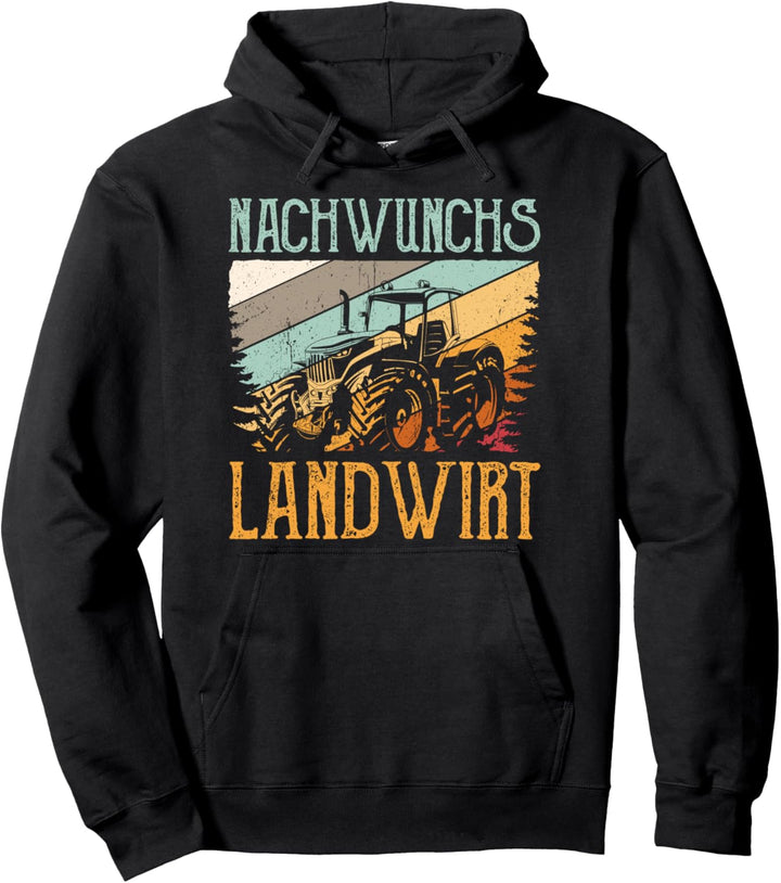 Nachwuchs Landwirt | Bauer Spruch Trecker Traktor Kinder Pullover Hoodie