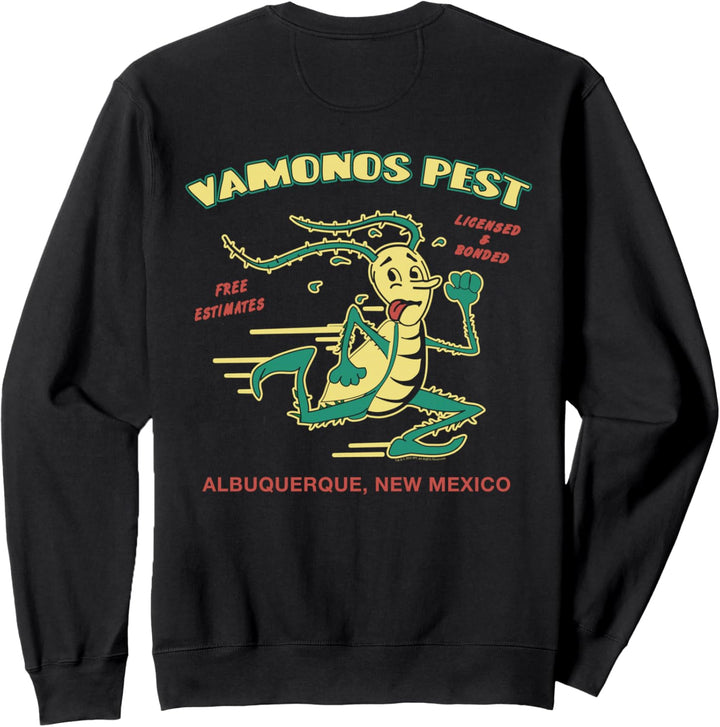Breaking Bad Vamanos Pest Rückseitendruck Sweatshirt