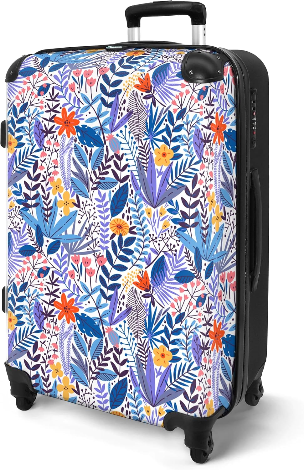 NoBoringSuitcases.com® Handgepäck, Hartschalenkoffer mit TSA Schloss, Trolley, Reisekoffer, Carry on