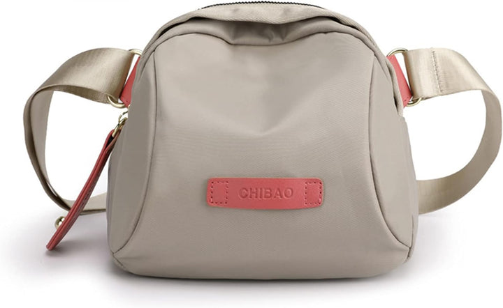 PORRASSO Damen Umhängetasche Casual Schultertasche Mädchen Gürteltasche Leicht Bauchtasche für Arbei
