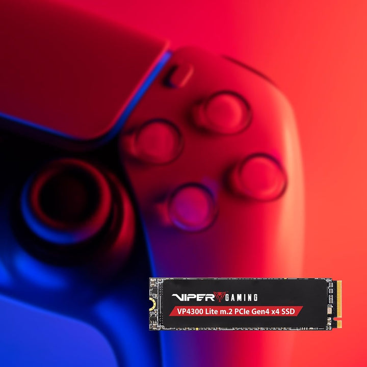 Patriot Memory Viper VP4300 Lite 4TB M.2 PCIe Gen4 x4 SSD Kompatibel mit PS5, 4TB