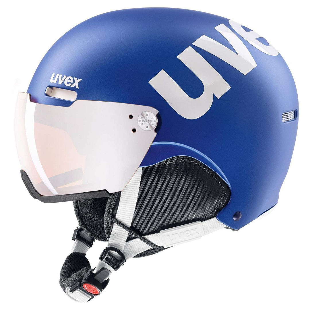 uvex hlmt 500 visor - Skihelm für Damen und Herren - mit Visier - individuelle Grössenanpassung - co