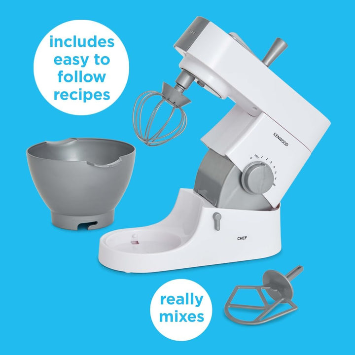 Casdon 63550 Kenwood Spielzeug-Mixer für Kinder ab 3 Jahren, perfekt für angehende Bäcker, die gerne