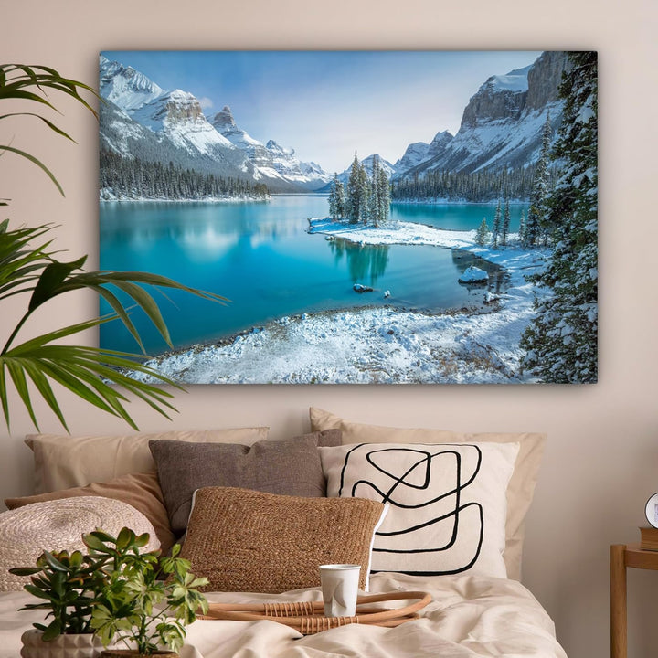 MuchoWow© Leinwandbild Gross 120x80 cm XXL Dekoration Wohnzimmer Bilder Aufhängen Wall Decoration Li