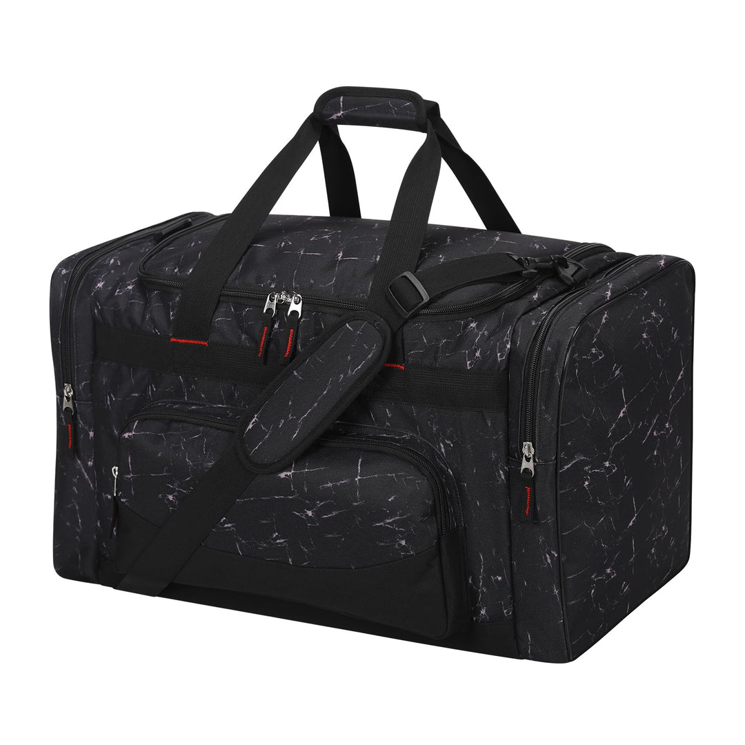 ZZY 55L Sporttasche Herren mit 2 Seitentaschen grosse Reisetasche für Fitness, Training und Reisen 5