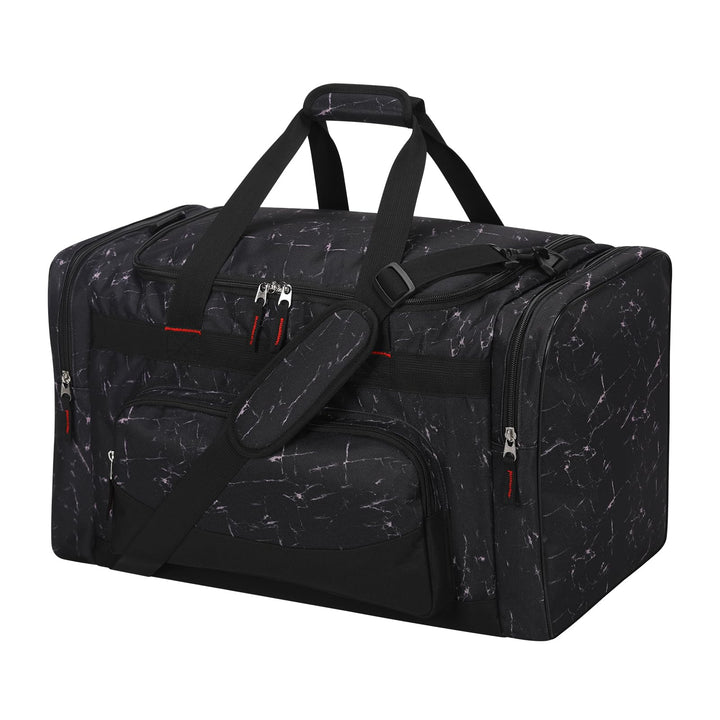 ZZY 55L Sporttasche Herren mit 2 Seitentaschen grosse Reisetasche für Fitness, Training und Reisen 5