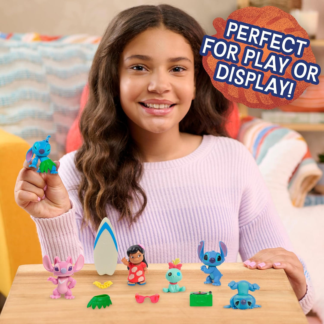 Just Play Stitch Movie Collectible 7 Figure Pack Stitch Movie 7 Figure Pack, Stitch Movie 7 Figure P