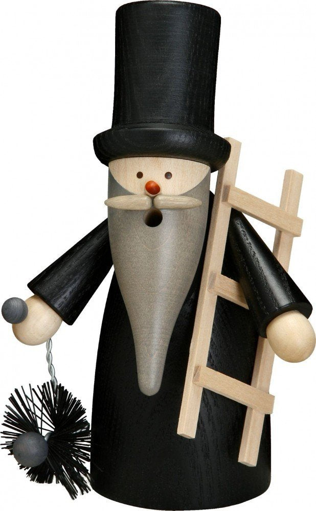 Seiffener Volkskunst | Räuchermännchen Erzgebirge Wichtel | 16 cm | erzgebirgische Holzkunst Weihnac