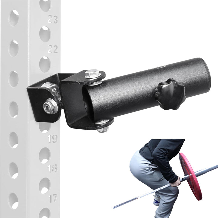 AHTAPFON Barbell Landmine Attachment for Rack,360°Rotation T-Bar Row Attachment Platform,Landmine Ba