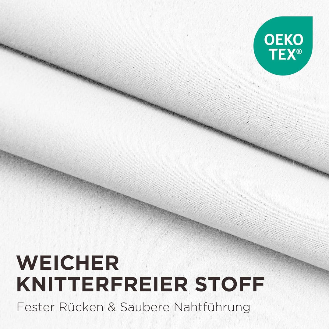 Joydeco Verdunklungsvorhänge 1 Stück,Türvorhang Blickdichte Türgardine,Tür Vorhang mit Ösen Thermo K