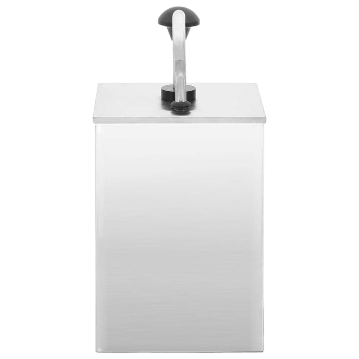 SKM Saucenspender Edelstahl 3,5 L, Weight: 2.8 kg, 51232 1 x 3.5 l, 1 x 3.5 l