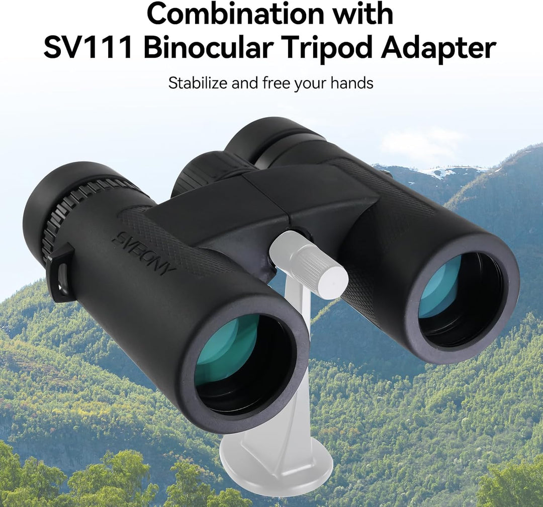 Svbony SV202 Upgraded 8x42 ED Fernglas, BAK4 Prisma FMC Objektiv, IPX7 Wasserdicht, Phasenkorrektur,