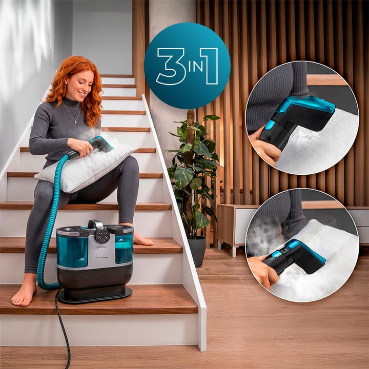 Cecotec Polsterreiniger Conga 7000 Carpet&amp;Spot Clean Steam XXL Neo. 1700 W, Dampffunktion, 3-in-1 sp