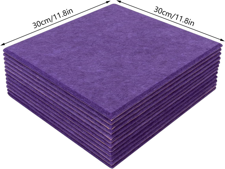 Schalldämmungs-Platten 12 Stücken 30 * 30cm Selbstklebenden Akustische Behandlungen Akustikplatten h
