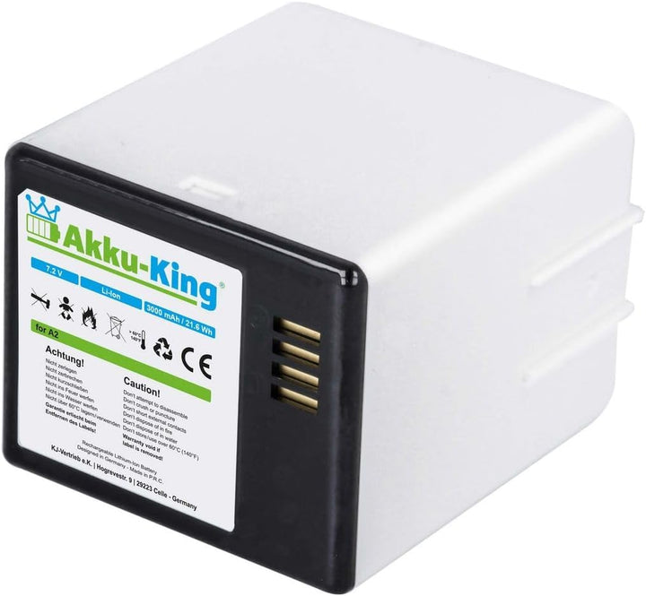 2-Fach Ladestation + Akku Li-Ion 3000mAh - kompatibel mit Netgear Arlo A-2 - für Arlo Go - mit Displ