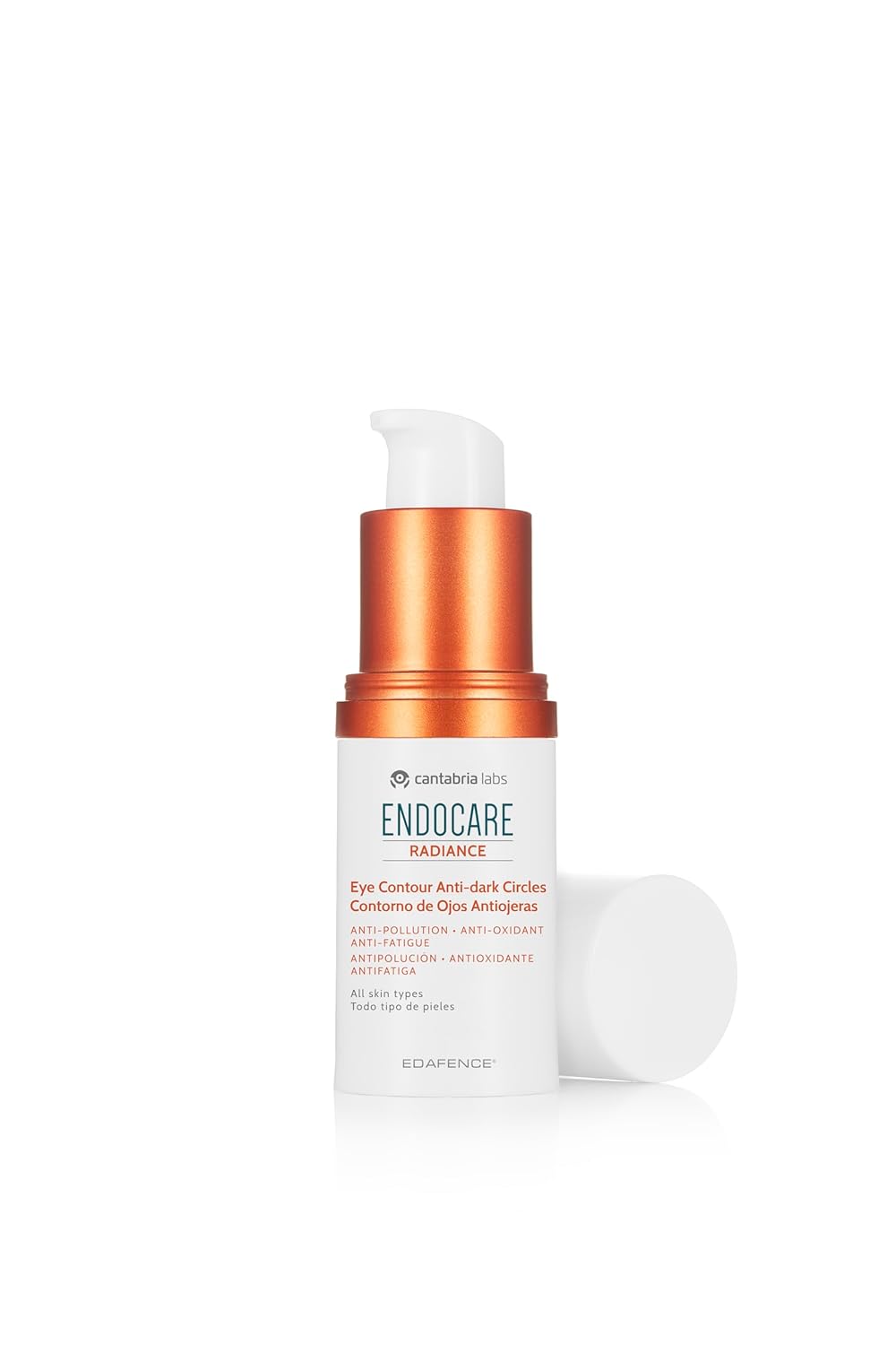 Endocare Radiance Contorno Ojos y Antiojeras - Crema Contorno de Ojos Antipolución, Antioxidante y A