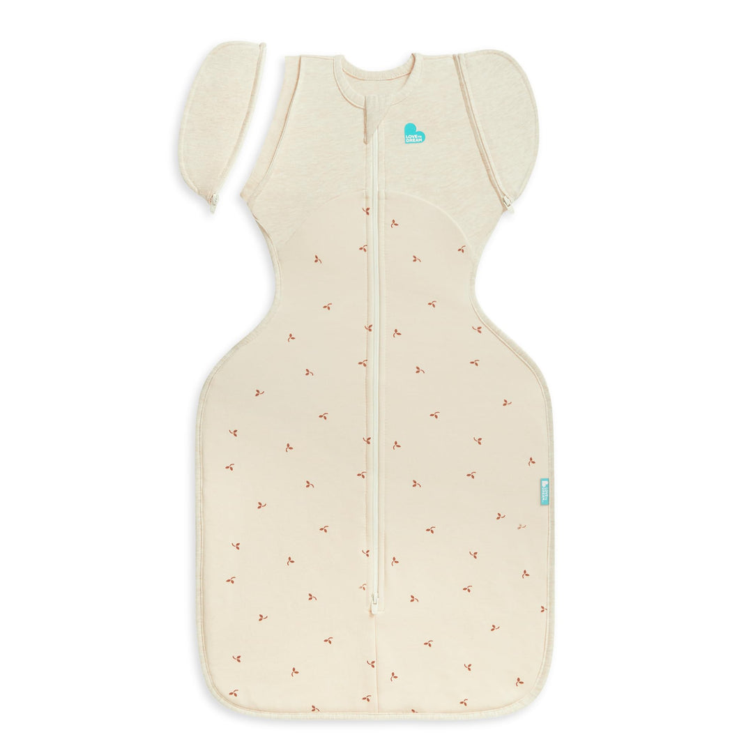 Love To Dream Swaddle UP Übergangspucksack, Baby-Schlafsack, Ganzjahres-Baumwollfleece, hilft Baby s