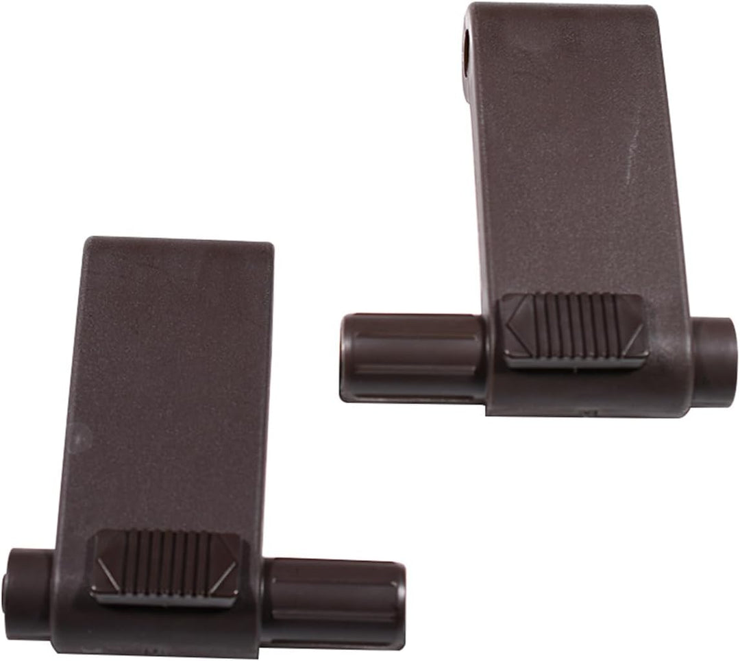 Dachfenster Griffhebel Set AF/BA 2skt Ersatzteil Kompatibel mit Braas Atelier-Fenster Braun