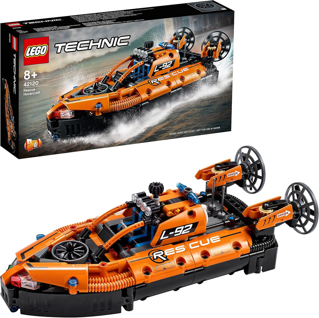 LEGO 42120 Technic Luftkissenboot für Rettungseinsätze Single, Single
