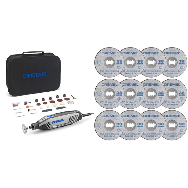 Dremel 4250 Rotationswerkzeug 175 W, Multifunktionswerkzeug-Set Dremel 4250 35 Zubehöre Bundle mit Z