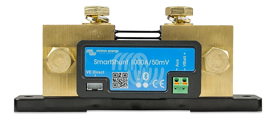 Victron Energy SmartShunt 1000 Amp Batteriewächter (Bluetooth) 1000A, 1000A
