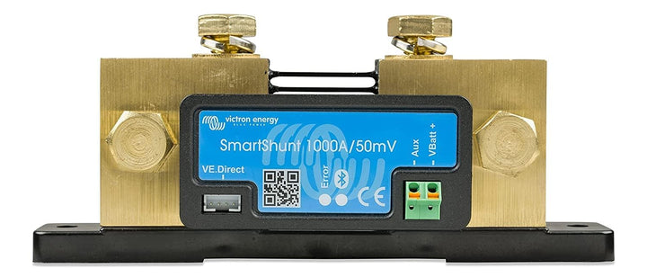Victron Energy SmartShunt 1000 Amp Batteriewächter (Bluetooth) 1000A, 1000A