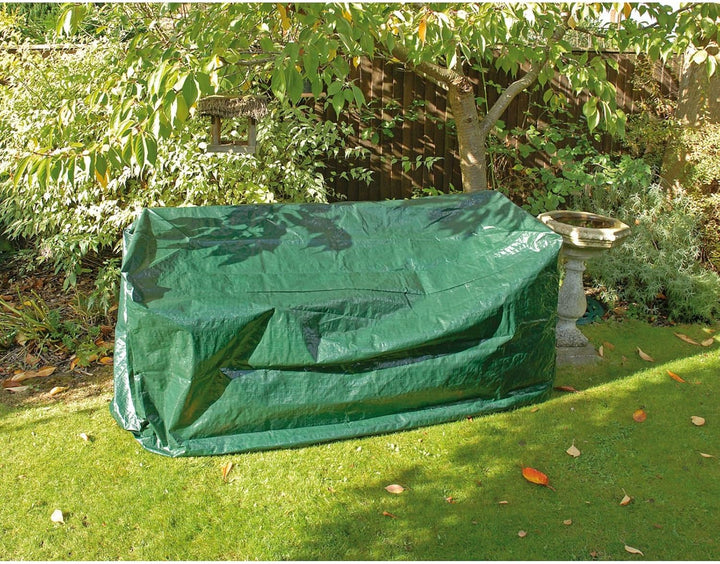 Draper 76231 Schutzhülle für Gartenbank 190 cm x 65 cm x 96 cm 1900 x 650 x 960 mm Gartenbankabdecku