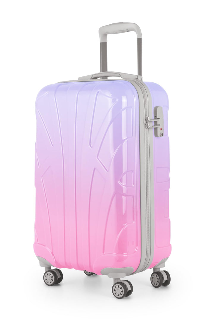 suitline - Handgepäck Hartschalen-Koffer Koffer Trolley Rollkoffer Reisekoffer, TSA, 55 cm, ca. 34 L