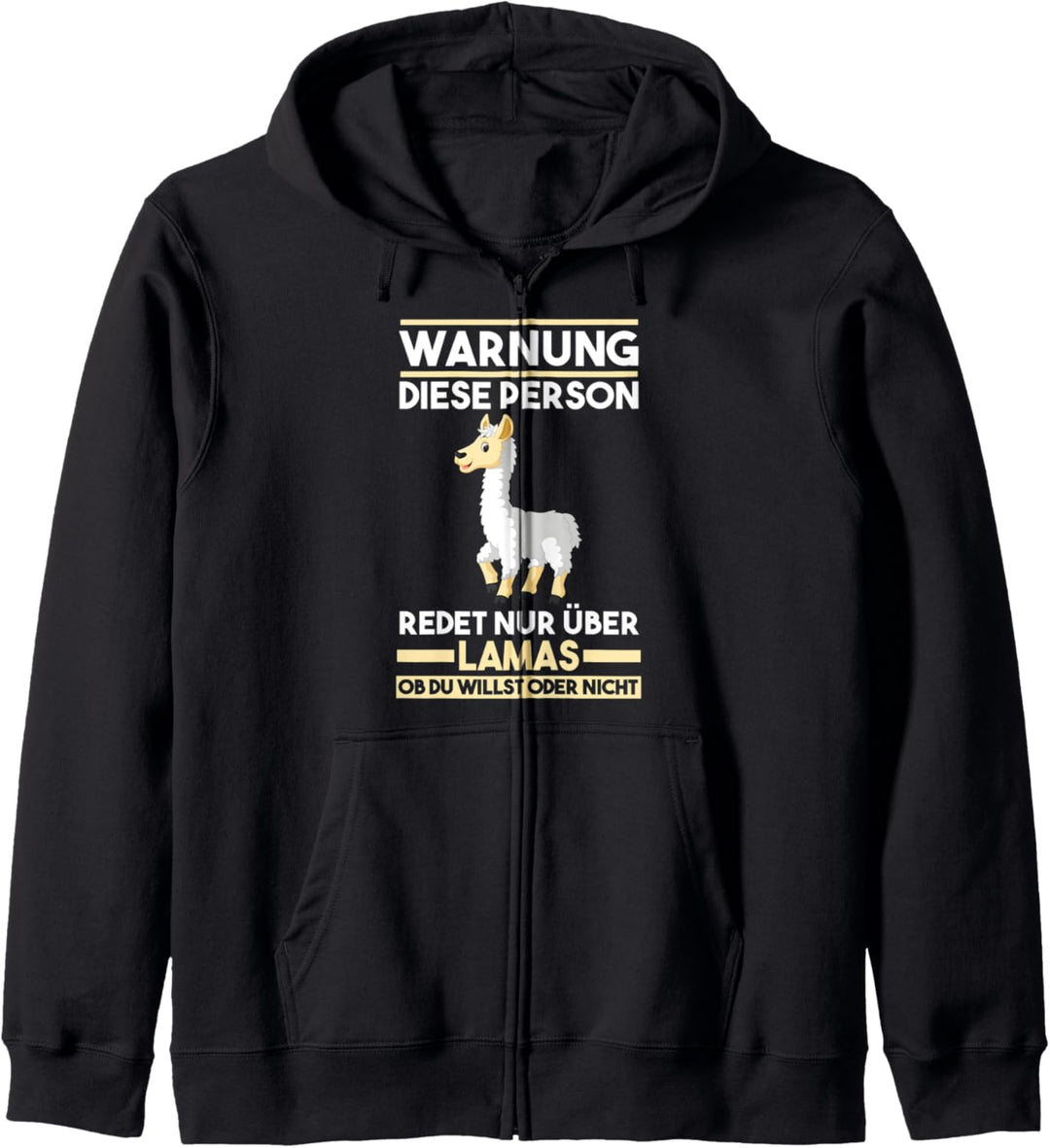 Lamas Lama Kapuzenjacke