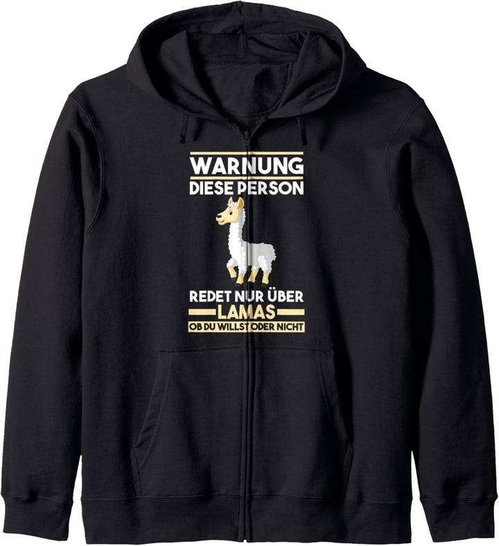 Lamas Lama Kapuzenjacke