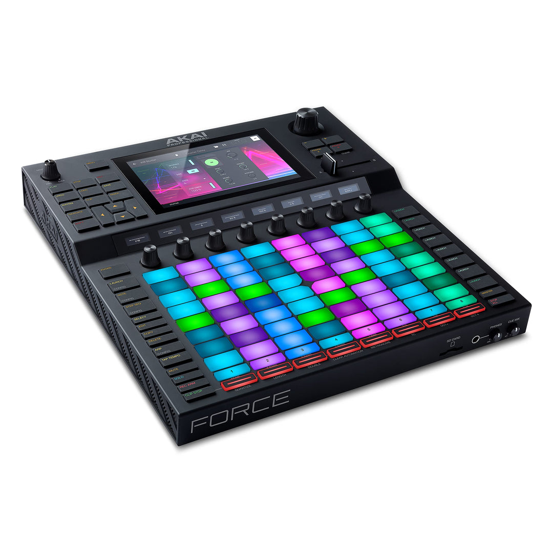 Akai Professional FORCE – Standalone-Musikproduktion, MIDI-Sequencer und DJ-System mit Synth-Engines