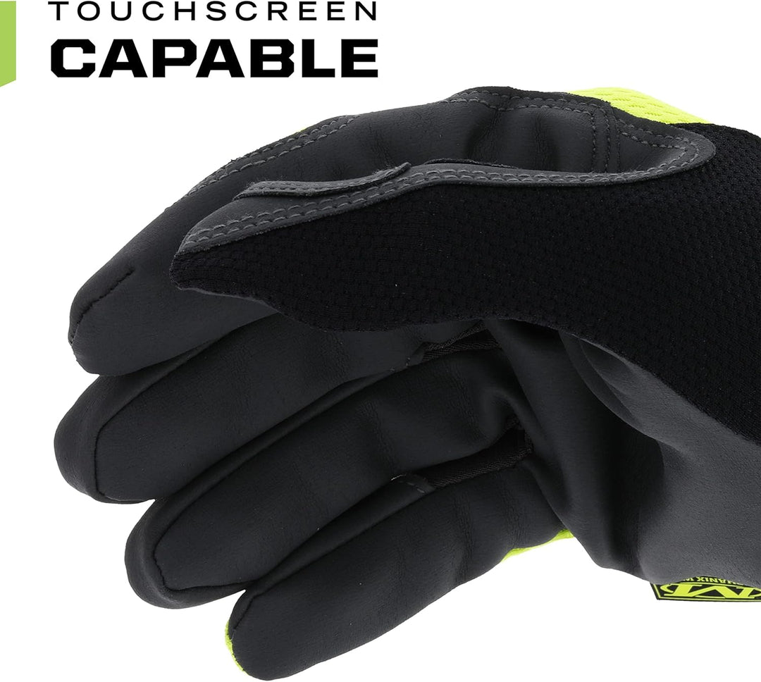 Mechanix Wear Hi-Viz Original® Arbeitshandschuhe (X-Large, Fluoreszierendes Gelb) Fluoreszierendes G