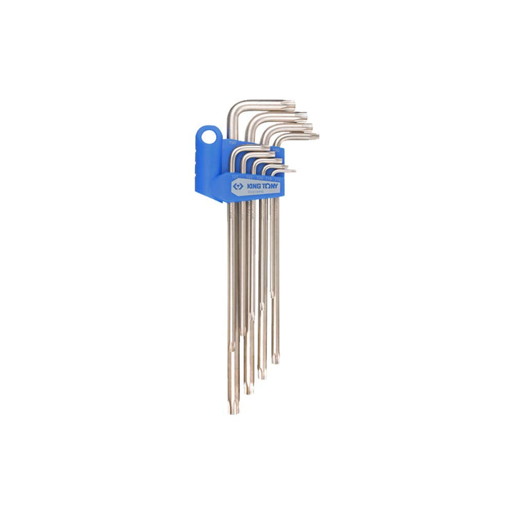 king tony Juego Llaves TORX largas - 9 Pzas