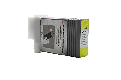 Kompatibel für Canon Imageprograf IPF 500 Tinte Yellow - PGI-102Y / 0898B001 - Inhalt: 130 ml