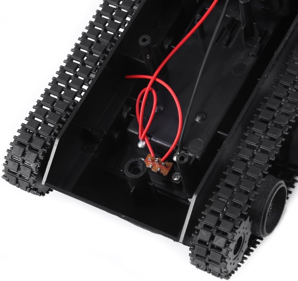 Stossgedämpftes Tank-Chassis Fahrzeug-Chassis Robotik Wissenschaft Kunststoff-Roboter-Panzer-Chassis