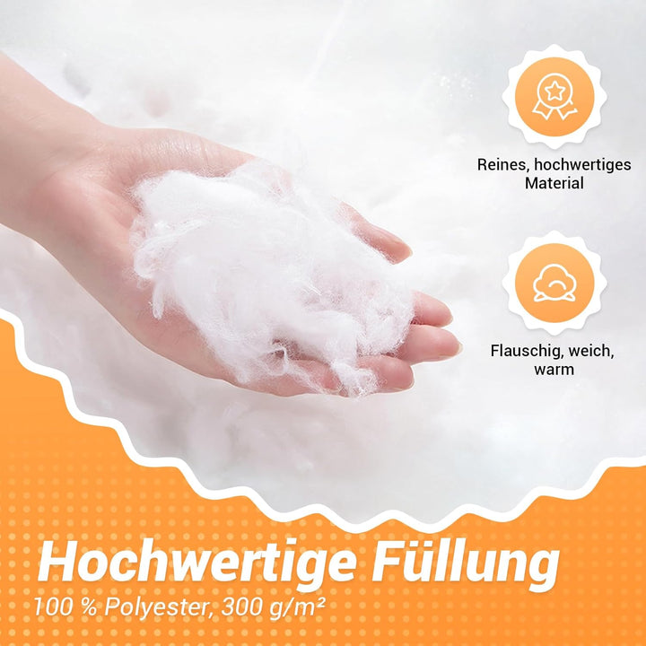 KingCamp Kinderschlafsack Schlafsack Winter Warmer Deckenschlafsack 3-4 Jahreszeiten für Kinder beim