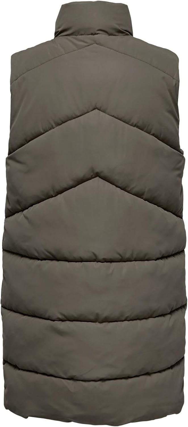 ONLY female Weste ONLMATILDE Weste XS Coffee Quartz, XS Coffee Quartz