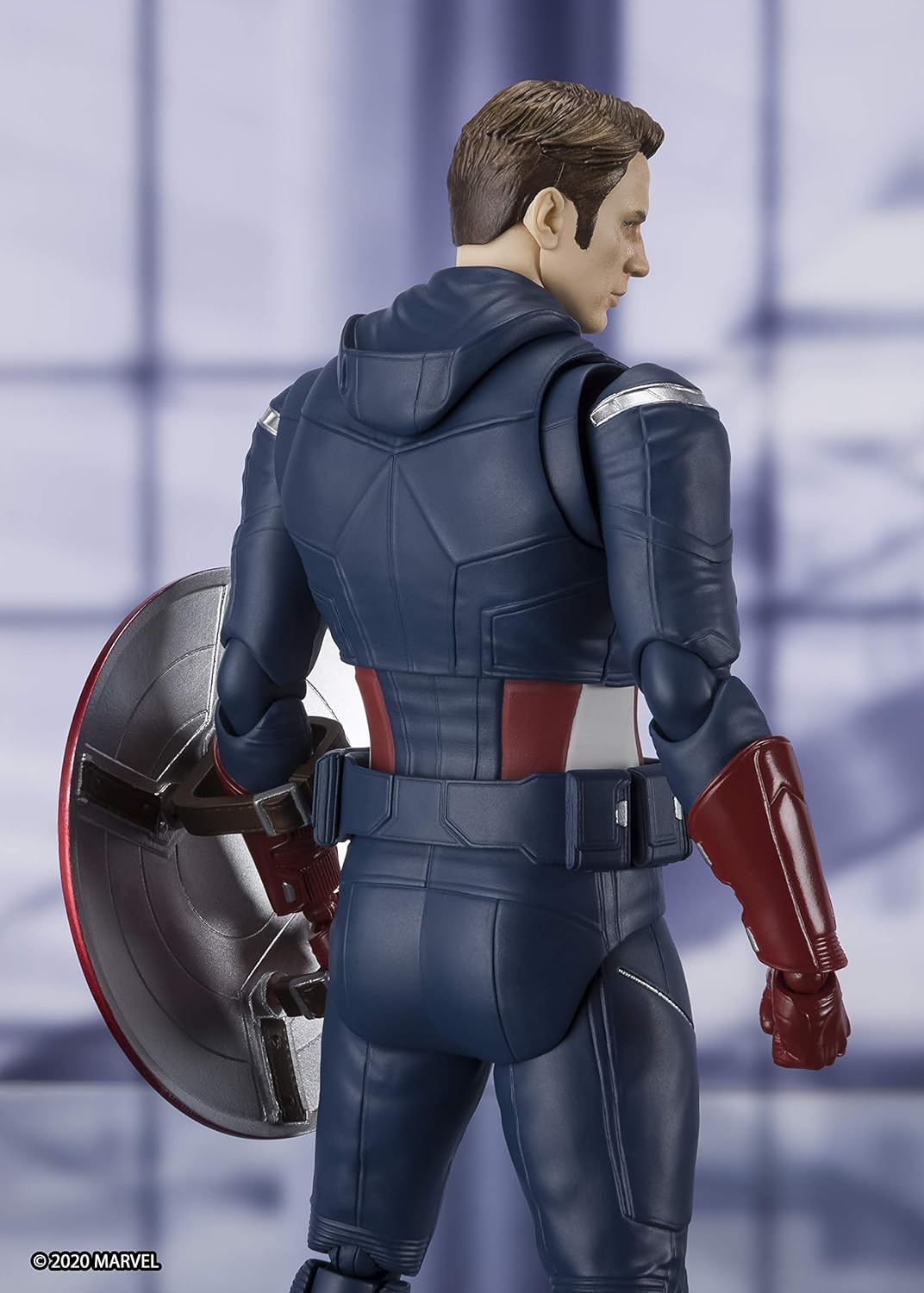 BANDAI Tamashii Nations Avengers: Endgame S.H. Figuarts Actionfigur Captain America Cap VS. Cap Edit