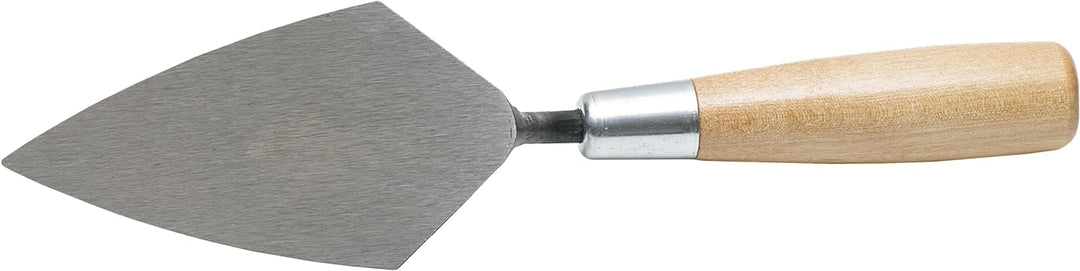 Marshalltown ATH50S Archäologiekelle, starre Spitzkelle mit Ledertasche, mit Holzgriff, Kelle aus Ca
