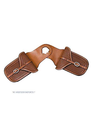CSF Horn-Satteltasche aus Leder