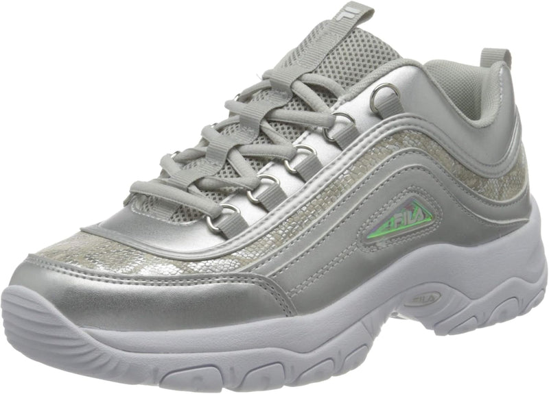 FILA Damen Strada F Wmn Sneaker 38 EU Silber, 38 EU Silber