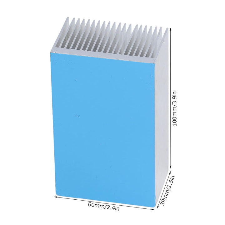2er-Pack Kühlkörper 100 X 60 X 39 Mm – Premium-Kühlkörper aus Aluminium für Elektronik-, CPU-, GPU-