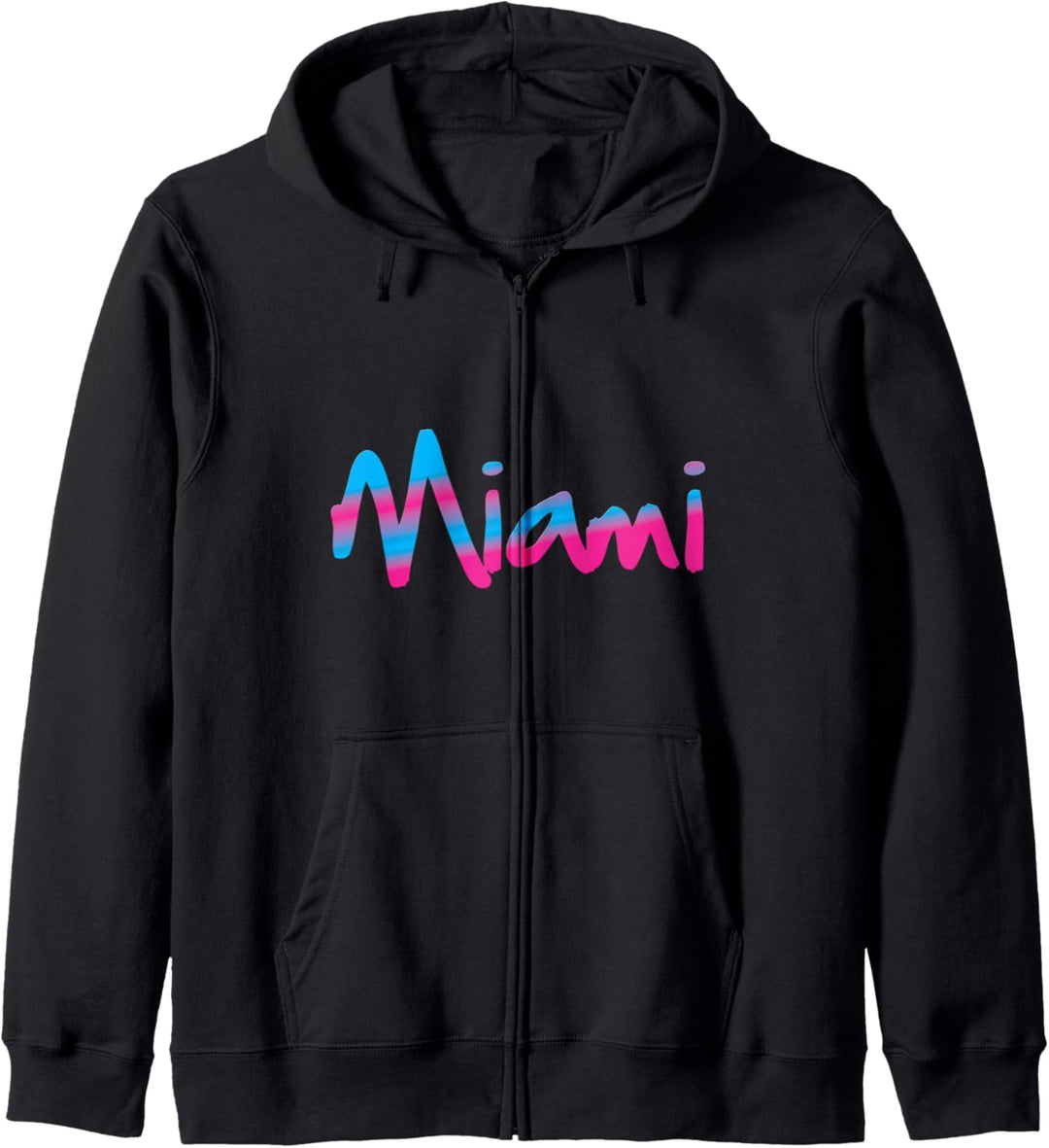 Miami Florida - Vaperwave Synthwave 80s 90s Style Vintage Kapuzenjacke