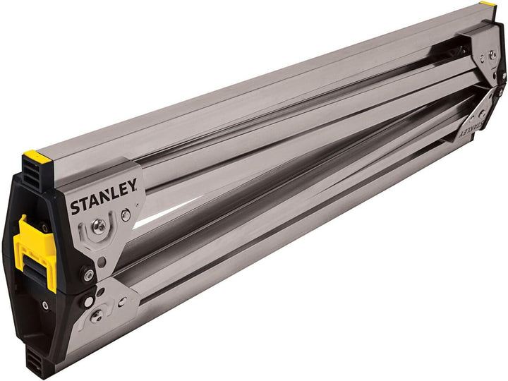 Stanley STST81337-1 Unterstellbock-Paar aus Metall Höhe 736mm belastbar bis 340 kg, Silber Single, S