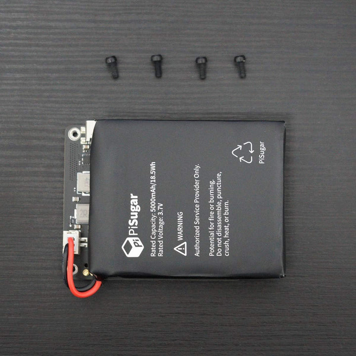 Pisugar 2 Plus Portable 5000 mAh UPS Lithium Battery Power Module Platform for Every Raspberry Pi 3B