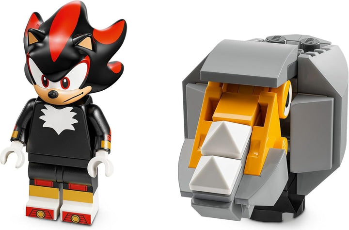 LEGO Sonic The Hedgehog Shadow The Hedgehog Flucht, Set mit Motorrad-Spielzeug und Figuren aus dem V