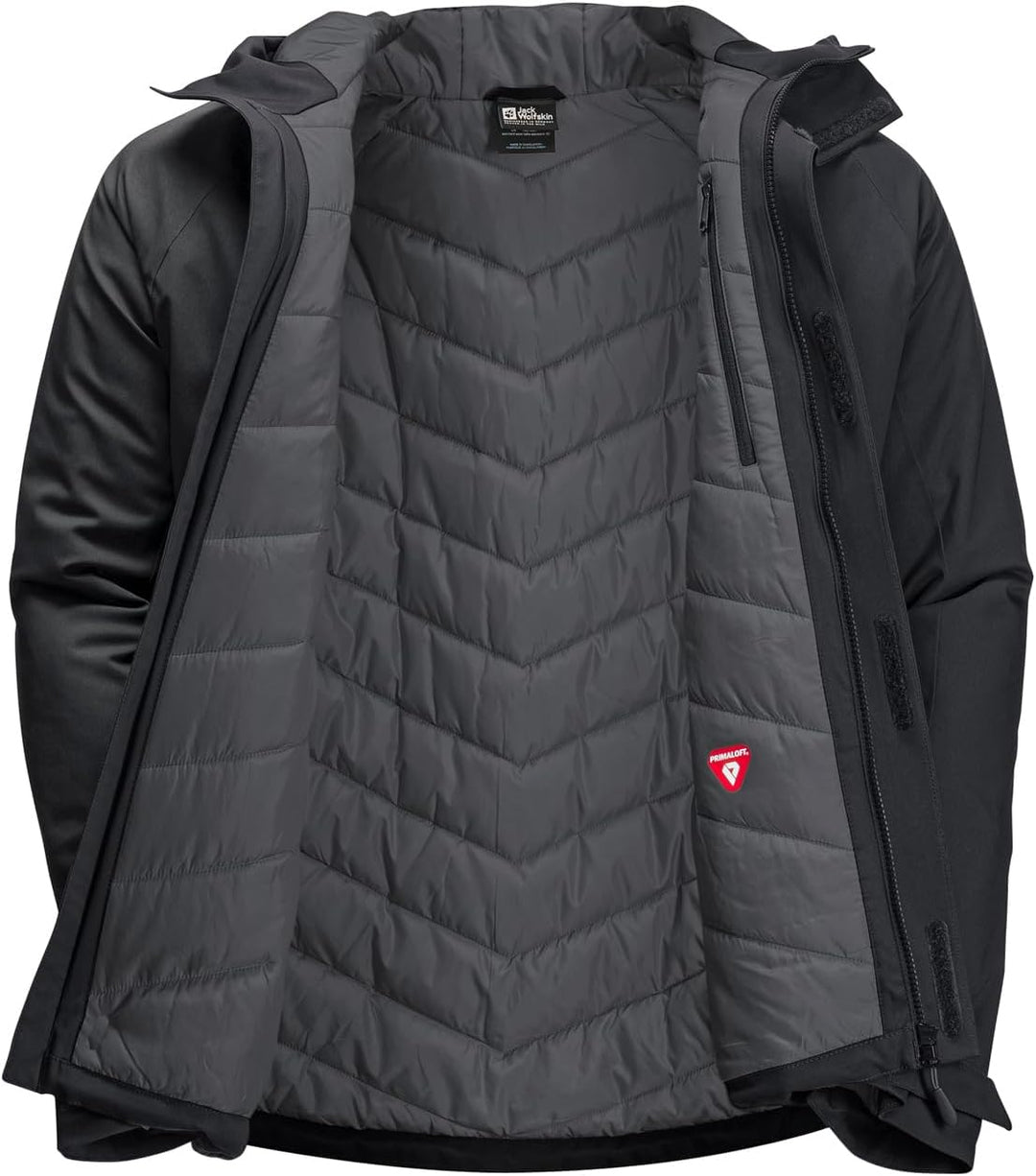Jack Wolfskin Herren Troposphere Ins Jkt M Jacket S Schwarz, S Schwarz