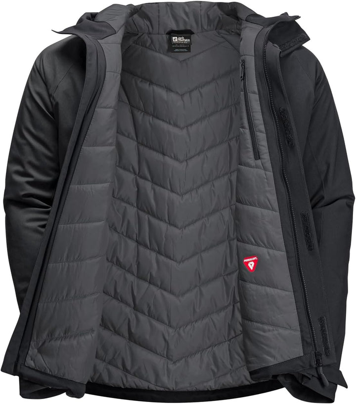 Jack Wolfskin Herren Troposphere Ins Jkt M Jacket S Schwarz, S Schwarz